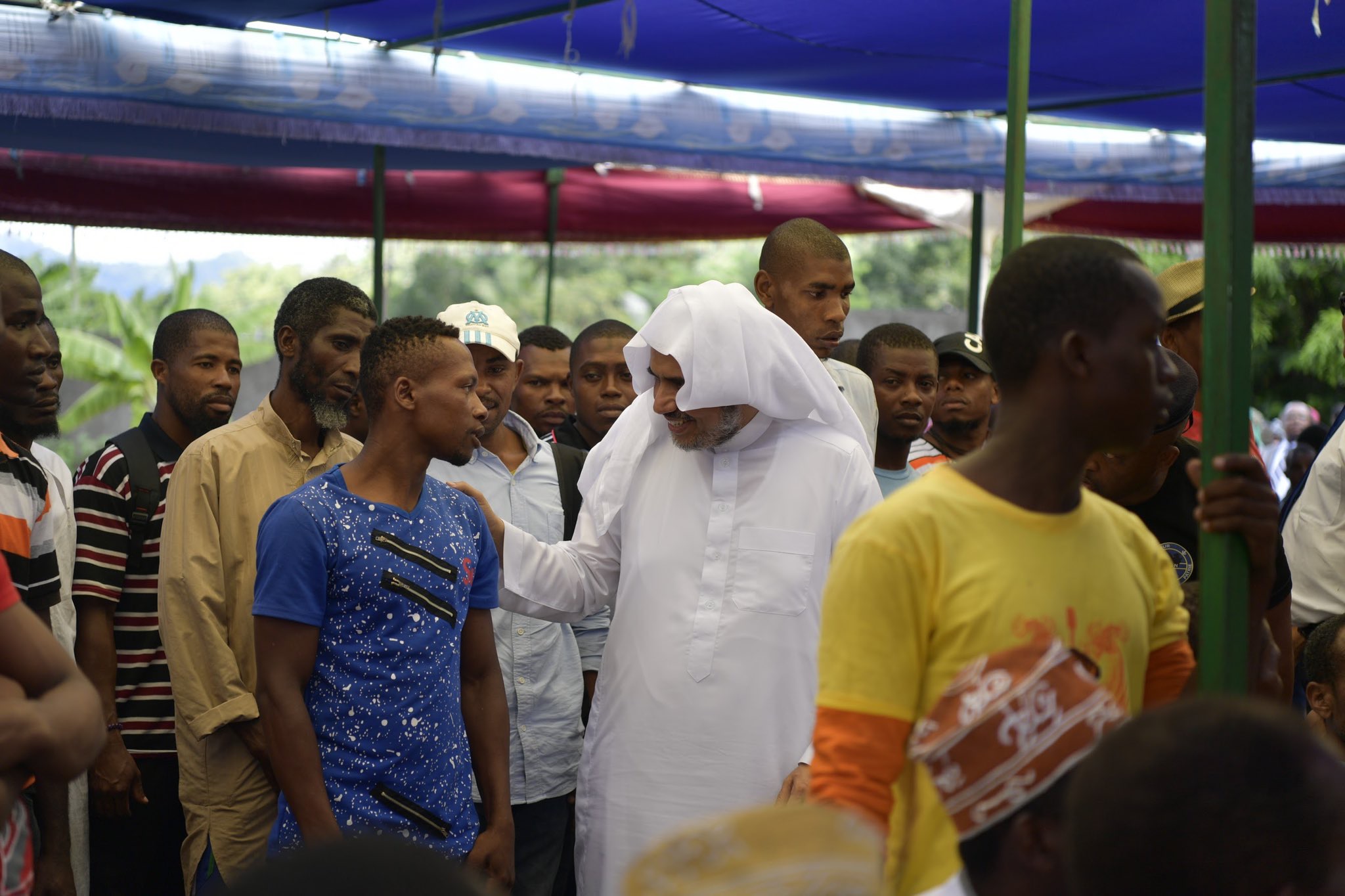 Le Secrétaire général de la Ligue Islamique Mondiale D. Mohammad Alissa visite l’ile d’Anjouan aux Comores