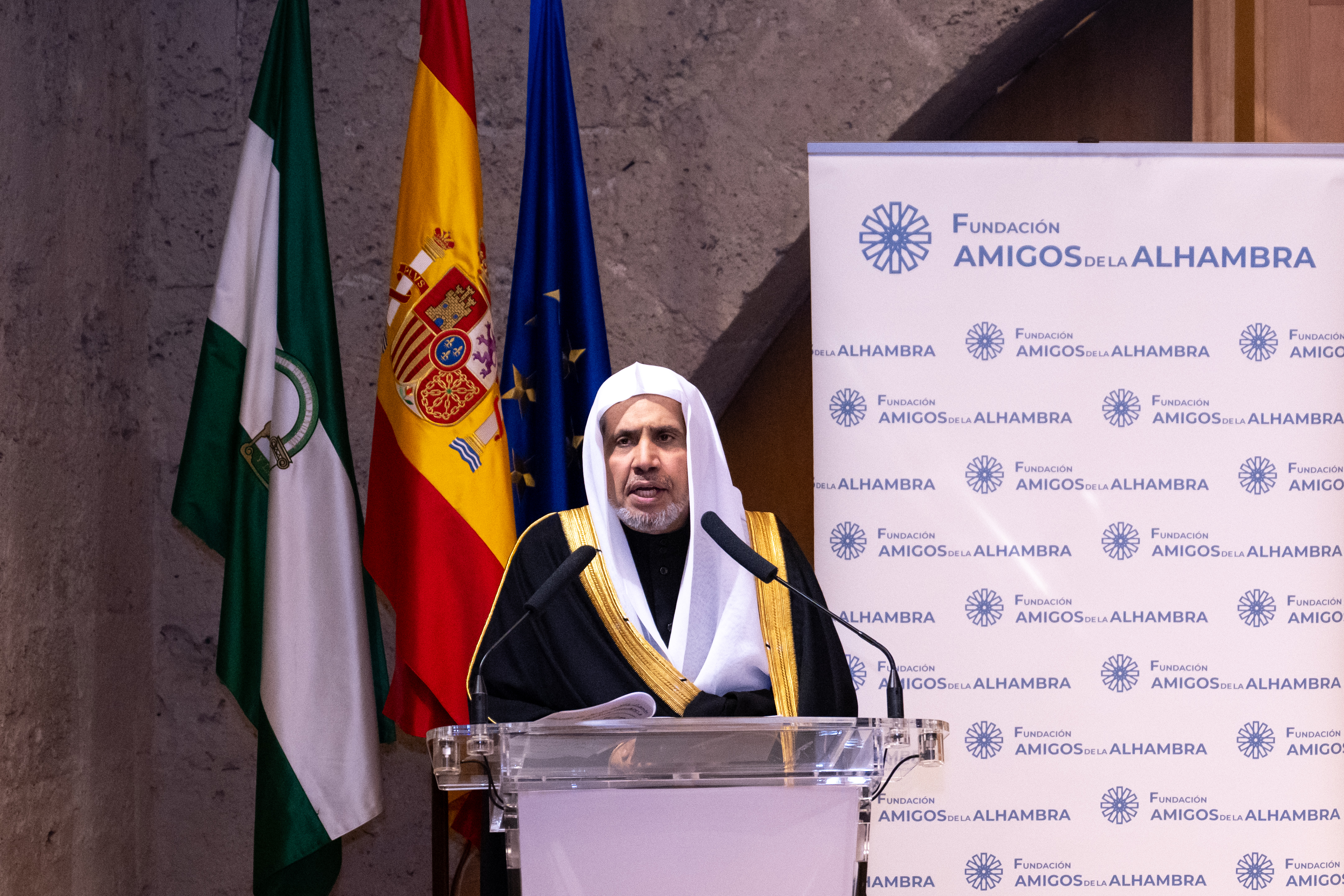 Earlier today marked a first of its kind in the modern history of the Alhambra Palace