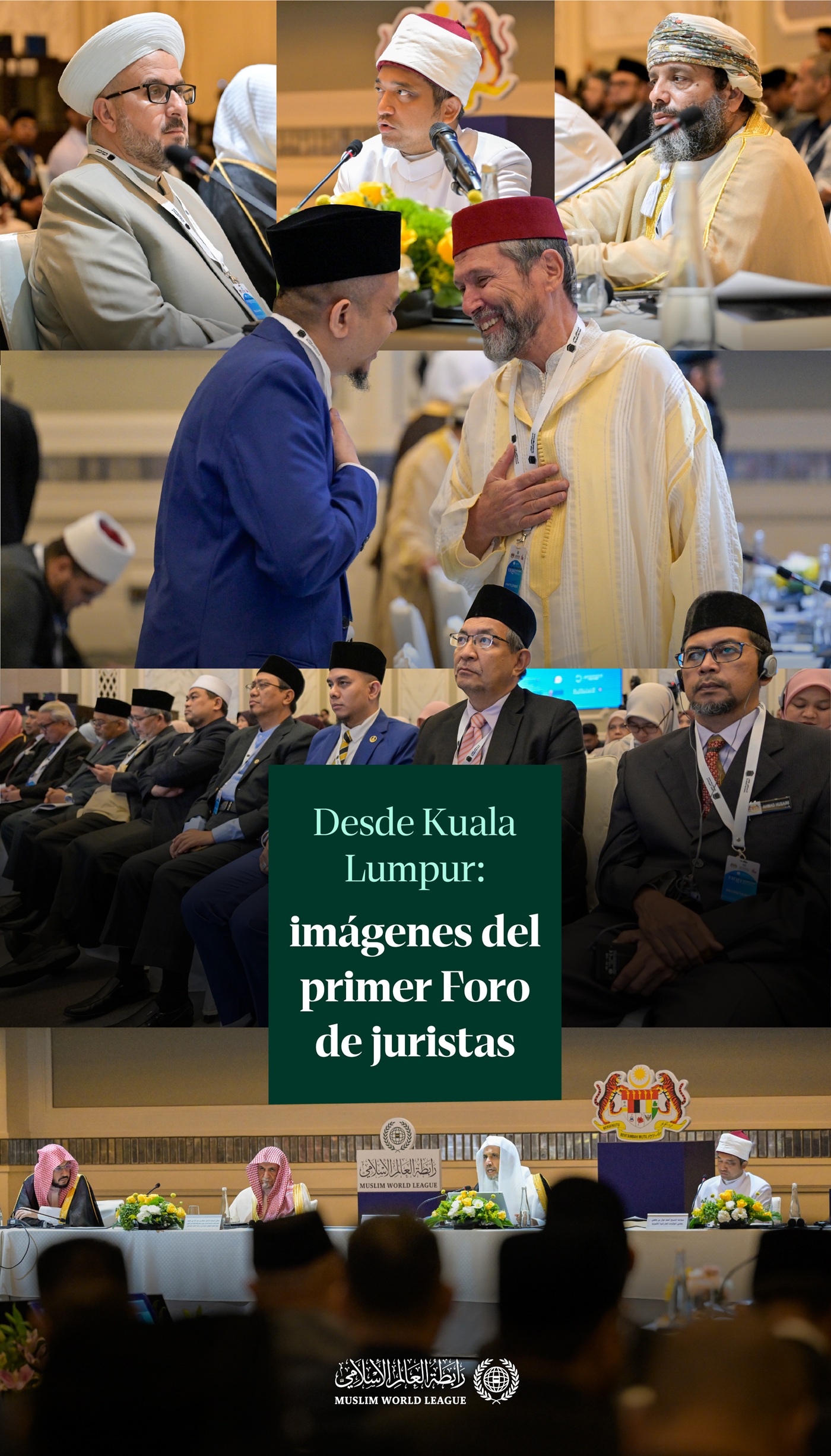 «La enseñanza de la jurisprudencia islámica y la formación del jurisconsulto: referentes y normas», organizado esta mañana por la Academia de Jurisprudencia Islámica de la Liga del Mundo Islámico