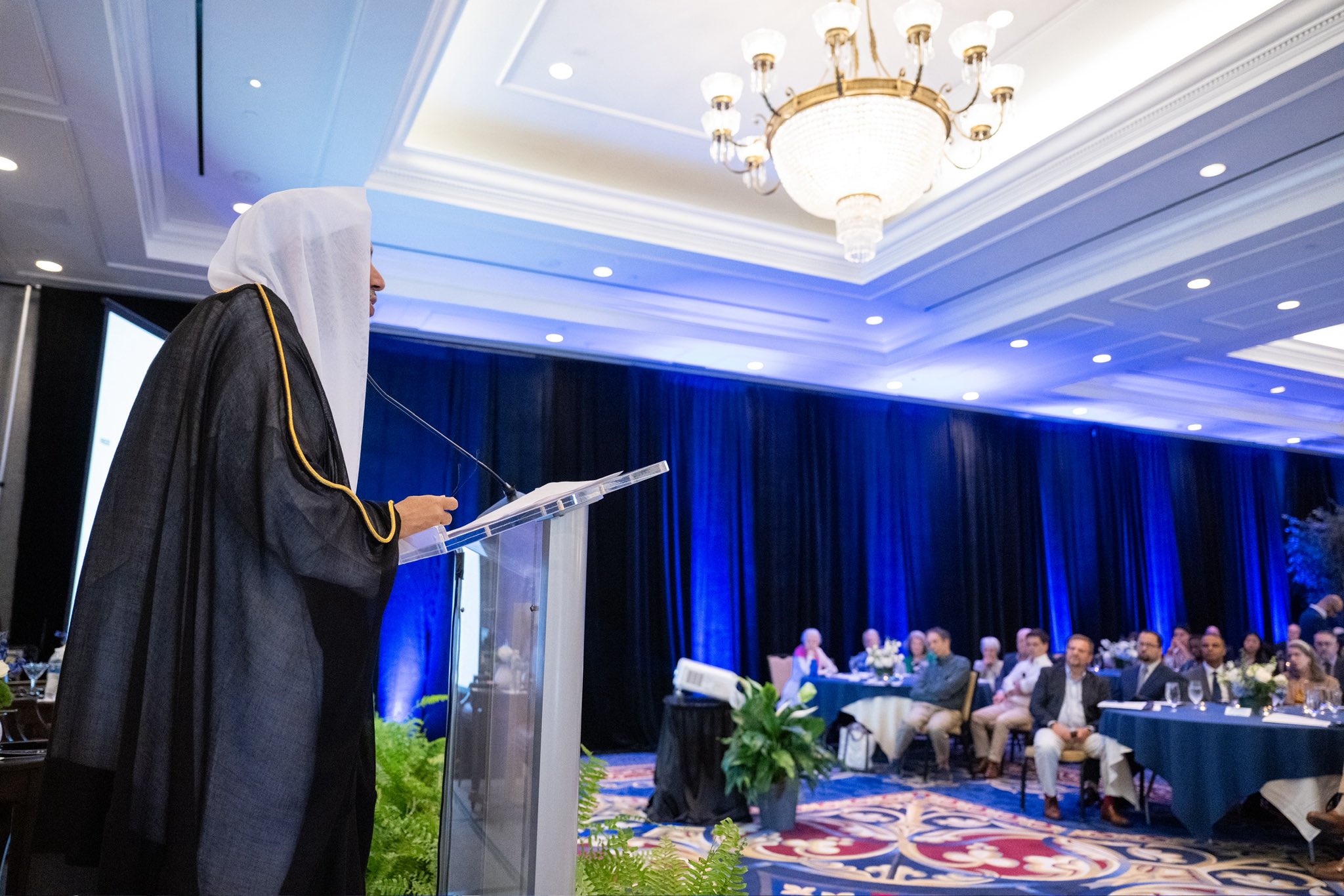 Anoche, la Universidad de Duke, prestigiosa institución estadounidense de renombre mundial, acogió una conferencia del Secretario general, Sheij Mohammed Alissa