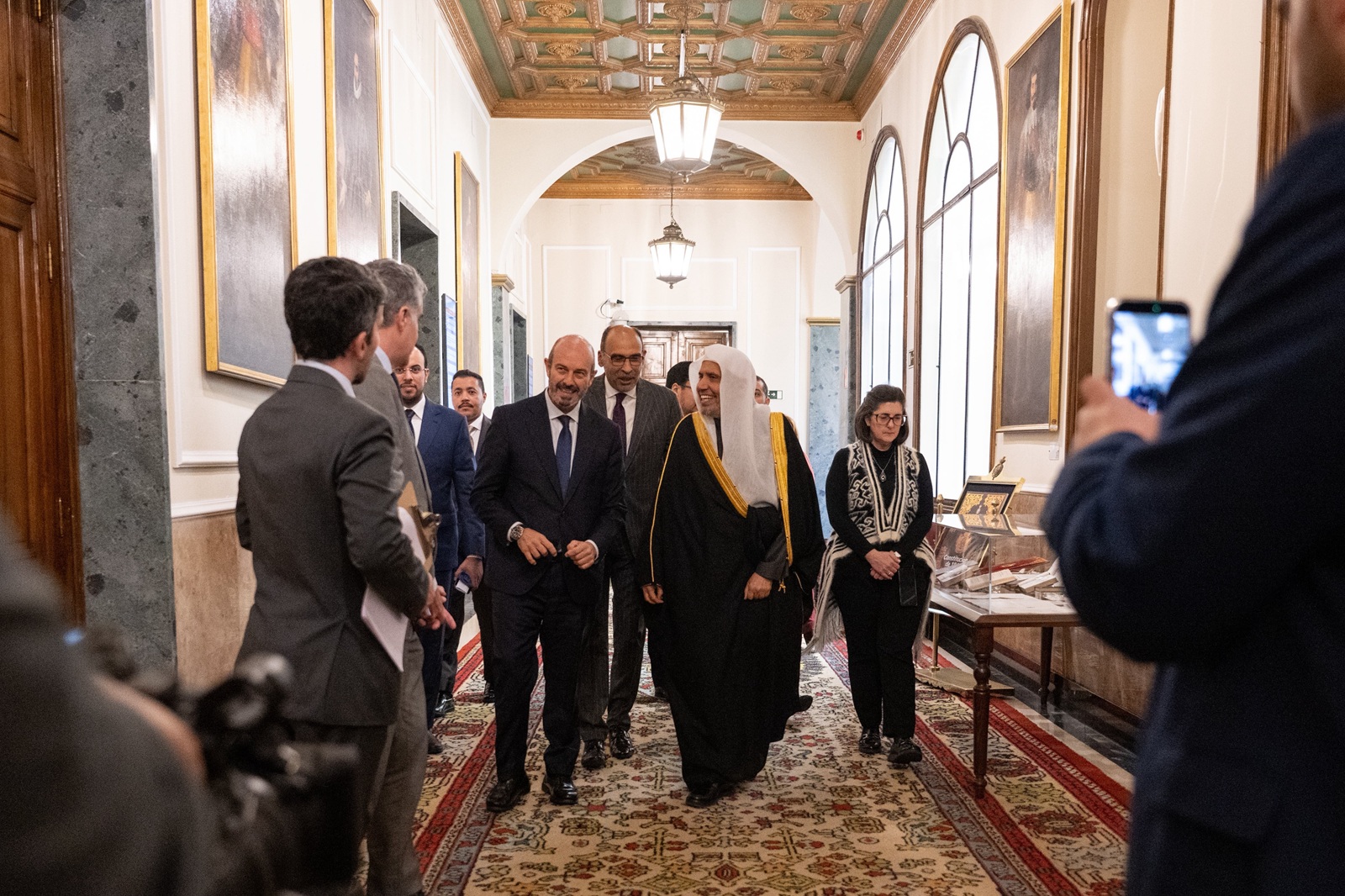في 28 جمادى الأولى 1447هـ الموافق 19 نوفمبر 2025م، جرى الاحتفاء بـ "وثيقة مكة المكرمة" بوصفها أوّلَ وثيقةٍ إسلاميةٍ يُحتفى بها في مجلس الشيوخ الإسباني.