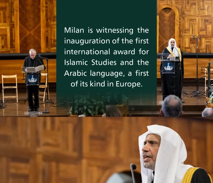 The inauguration was attended by the Secretary of State and the Prime Minister of the Vatican, marking the launch of a groundbreaking initiative to promote the teaching of the Arabic language and Islamic studies in Europe.