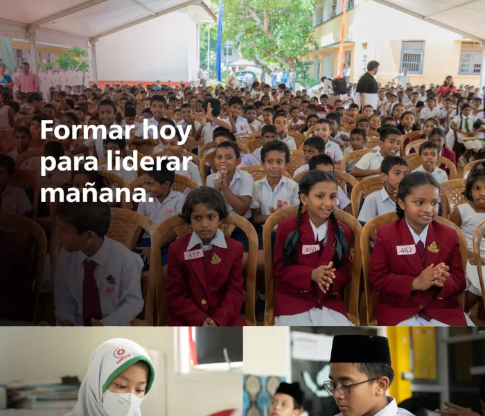 La educación es un derecho humano, un deber religioso y la clave para el progreso de las naciones.  La educación de los huérfanos, en particular, es una toma de conciencia y un medio de empoderamiento.