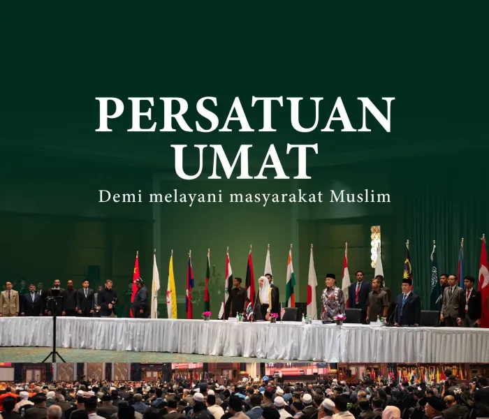 Dalam rangka menjalankan tugas besar Islamnya, terutama dalam upaya menyatukan suara para ulama umat dalam masalah-masalah syariat (umum) yang membutuhkan kesatuan barisan dan kata