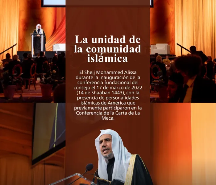 El Secretario General, Presidente de la Comisión de Ulemas, el Sheij Mohammed Al-Issa, presidió en Washington, capital de los Estados Unidos