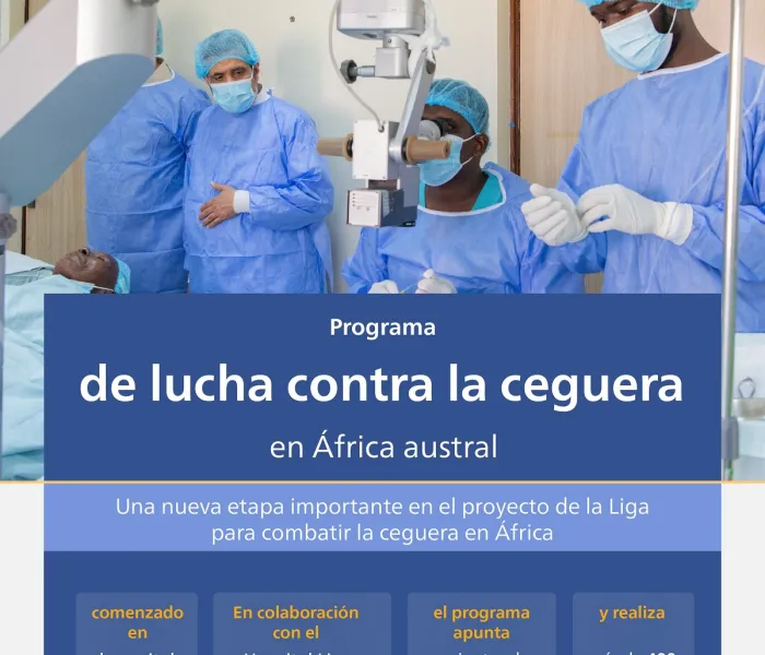 Nuestro proyecto de lucha contra la ceguera en África continúa. Detalles de un nuevo programa, esta vez lanzado desde la capital de Kenia, Nairobi. Descúbralo: