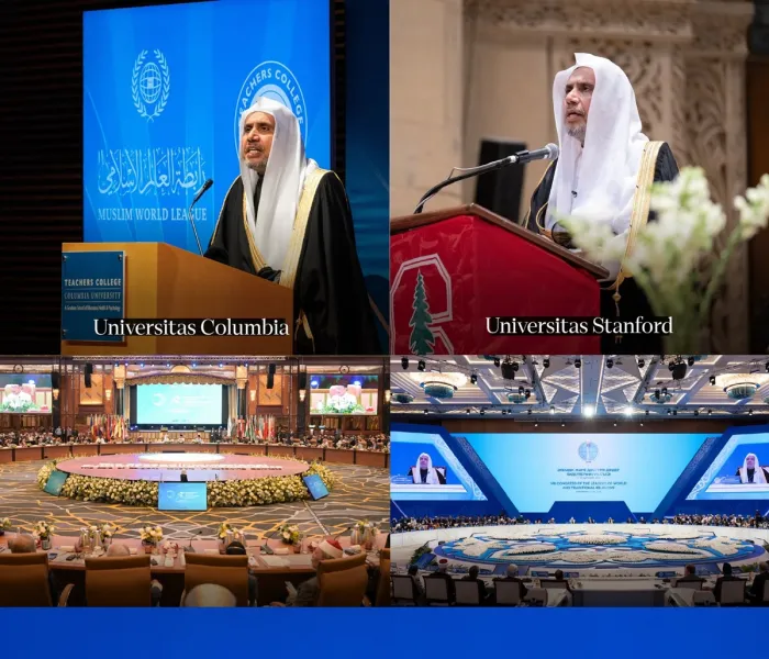 Liga Muslim Dunia terus memperkokoh kehadirannya yang aktif di lingkungan akademik, pusat penelitian, serta berbagai forum internasional terkemuka