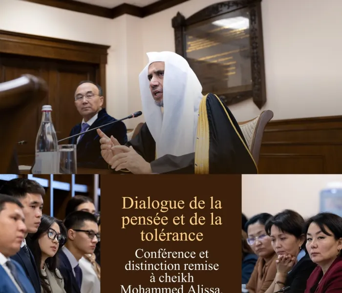 Le Secrétaire général de la Ligue islamique mondiale, Président de l’Organisation des savants musulmans, Cheikh Mohammed Al-Issa a donné une conférence à l’Université nationale eurasienne d’Astana.