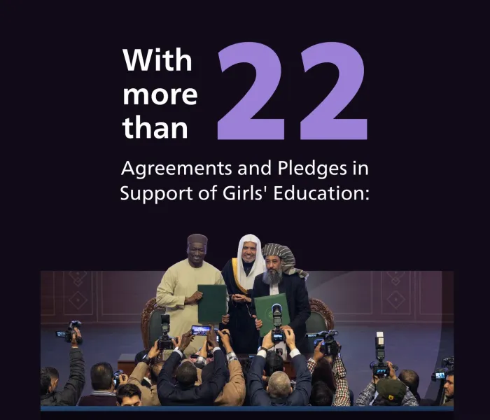 A commitment to them on Education Day, for they are the educators of generations and the counterparts of men; the International Partnerships Platform for Girls’ Education continues its efforts to bring education to them