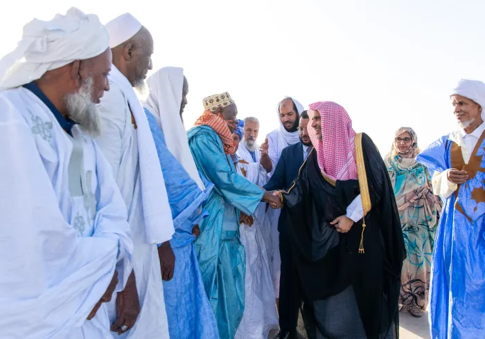 معالي الشيخ د. محمد العيسى ، يصل إلى موريتانيا ليحل ضيفاً رئيساً على مؤتمرها الدولي حول القيم الأخلاقية في السيرة النبوية