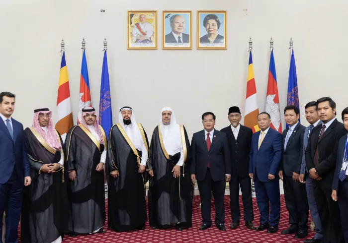 Dr. Mohammad Alissa met with Cambodia's senior government minister Dr.OthsmanH