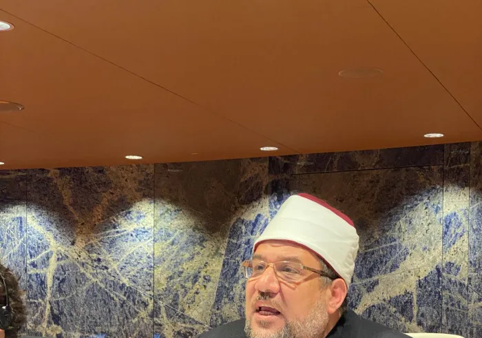 HE Dr. Mohamed Mokhtar Gomaa, Minister of Religious Endowments of Egypt stressed the global need for security, and the collective responsibility to maintain it