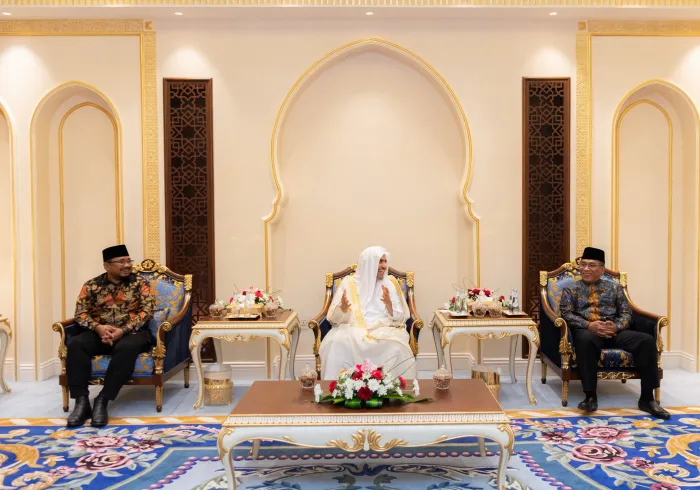 Mohammad Alissa a reçu Yacoub Khalil Koumasse, le Ministre indonésien des affaires religieuses et Yahya Khalil