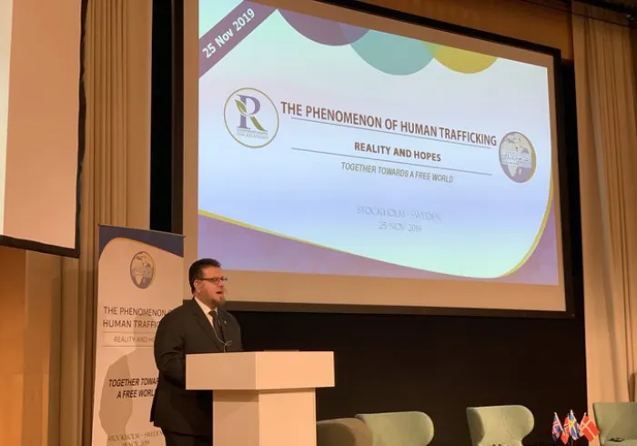 Hussein Aldaoudi shared his gratitude for HE Dr. Mohammad Alissa & the MWL for shedding light on such critical issues facing society today