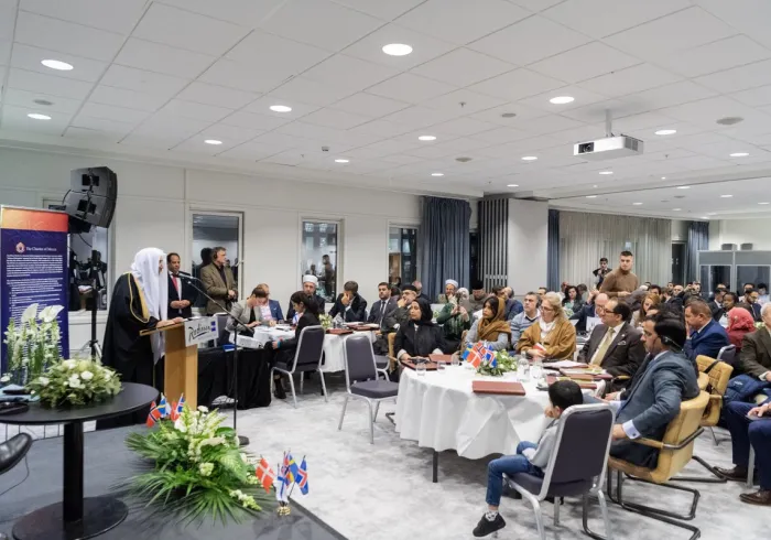 HE Dr.Mohammad Alissa brought MWL's message on the importance of unity to Norway