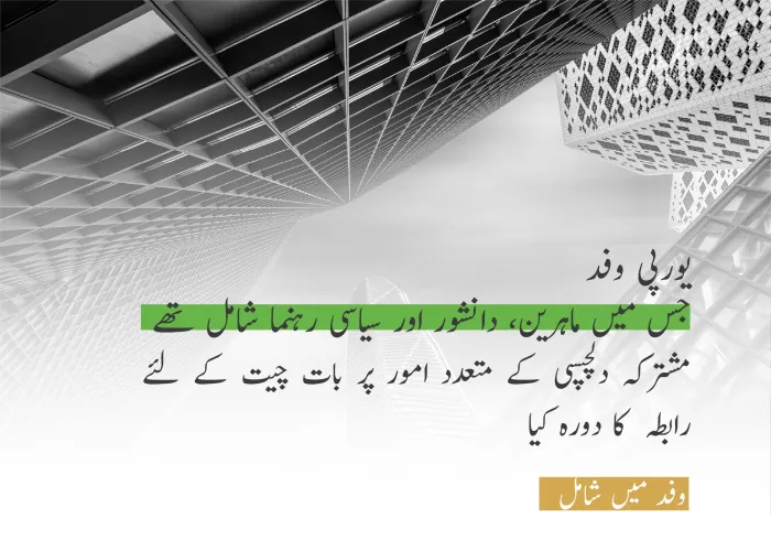 سیکرٹری جنرل عزت مآب شیخ ڈاکٹر محمد العیسی نے اپنے ریاض دفتر میں، فکری وسیاسی شعبوں، تہذیبی روابط