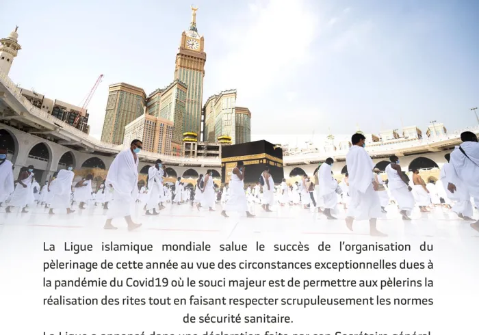Ils sont arrivés en TouteSécuritéProtectionSanitaire ; un succès remarquable dans un contexte exceptionnel, avec des directives adéquates, une organisation structurée et complète pour servir au mieux les pèlerins :