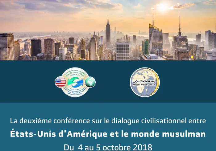 Les travaux de la conférence sur les relations civilisationelles entre le monde musulman et les États-Unis d’Amérique ont débuté avec la participation de personnalités musulmanes, américaines, religieuses, politiques, penseurs. #USMuslimDialogue  #LigueIslamiqueMondiale https://t.co/1FRs5fTssc