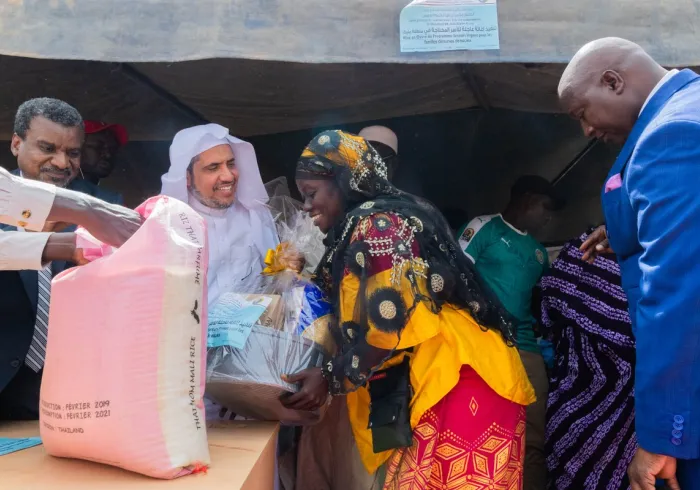 In 2019, MWL supported vulnerable communities and protected human rights by providing 22 million Ramadan food packages to communities in need around the world