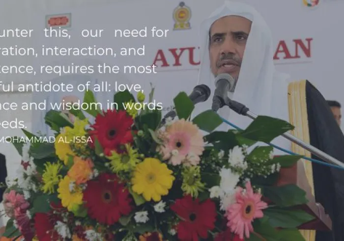 The MWL creates avenues for interfaith cooperation and respect through its work around the world