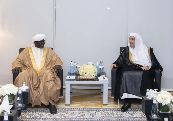 Mohammad Alissa a reçu le président du Conseil islamique du Soudan du Sud Cheikh Barak