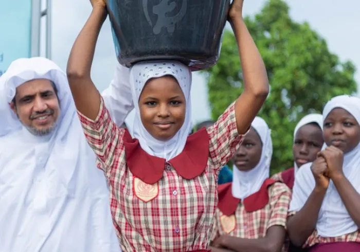 The Muslim World League dug thousands of wells in Ghana to enhance critical access to clean water for the local community