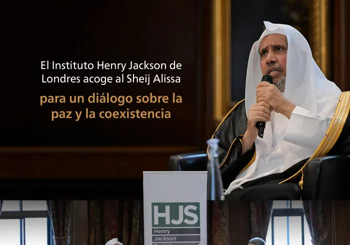 El Instituto Henry Jackson Society de Londres acogió en su sede, en la capital británica, al Secretario General y Presidente de la Comisión de Ulemas, el Sheij Mohammed Al-Issa, para un diálogo en profundidad