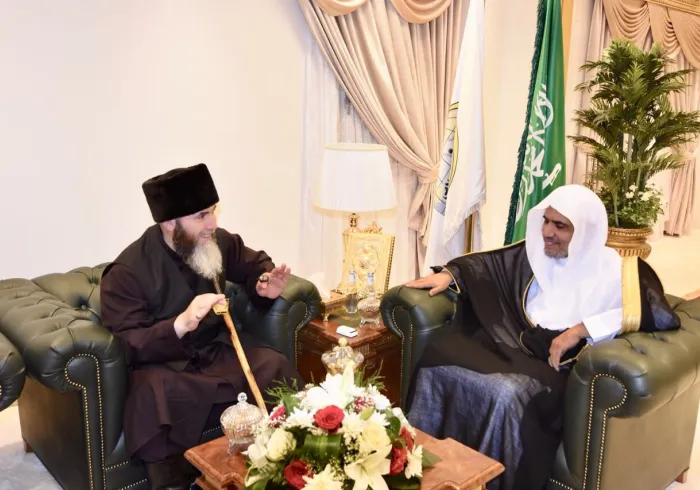 د. العيسى يوقع اتفاقية تعاون مع المفتي العام لجمهورية الشيشان