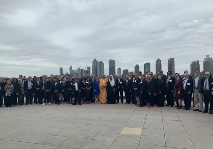 The Muslim World League brings together individuals from different religions through dialogue and mutual respect