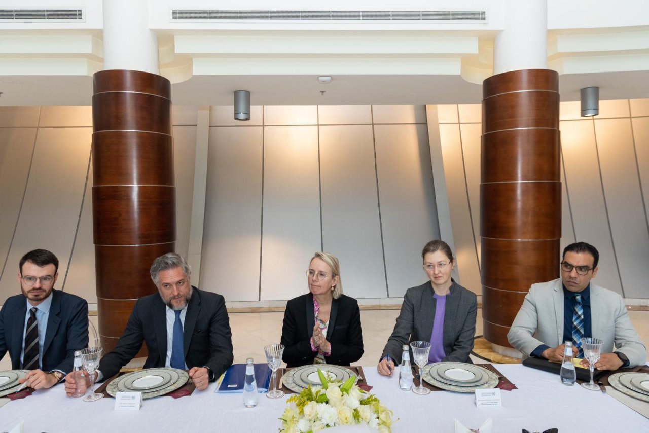 Dr. Al-Issa Meets Managing Director for Middle East &amp; North Africa at the European External Action Service