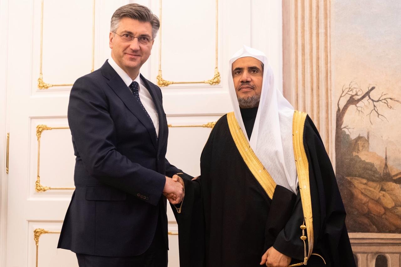 الرئيسة الكرواتية تستقبل د.العيسى.. وتشيد بجهود الرابطة الدولية