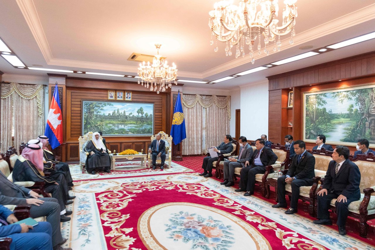The Cambodian Parliament hosted HE Dr.Mohammad Al-issa 