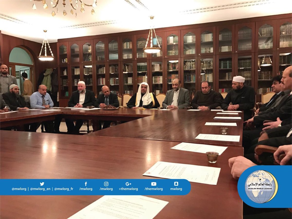 معالي الأمين يلتقي في فيينا مدراءَ "الهيئات" و"المؤسسات" الإسلامية، وعدداً من الفعاليات الغربية من "الباحثين" و"المستشرقين".
