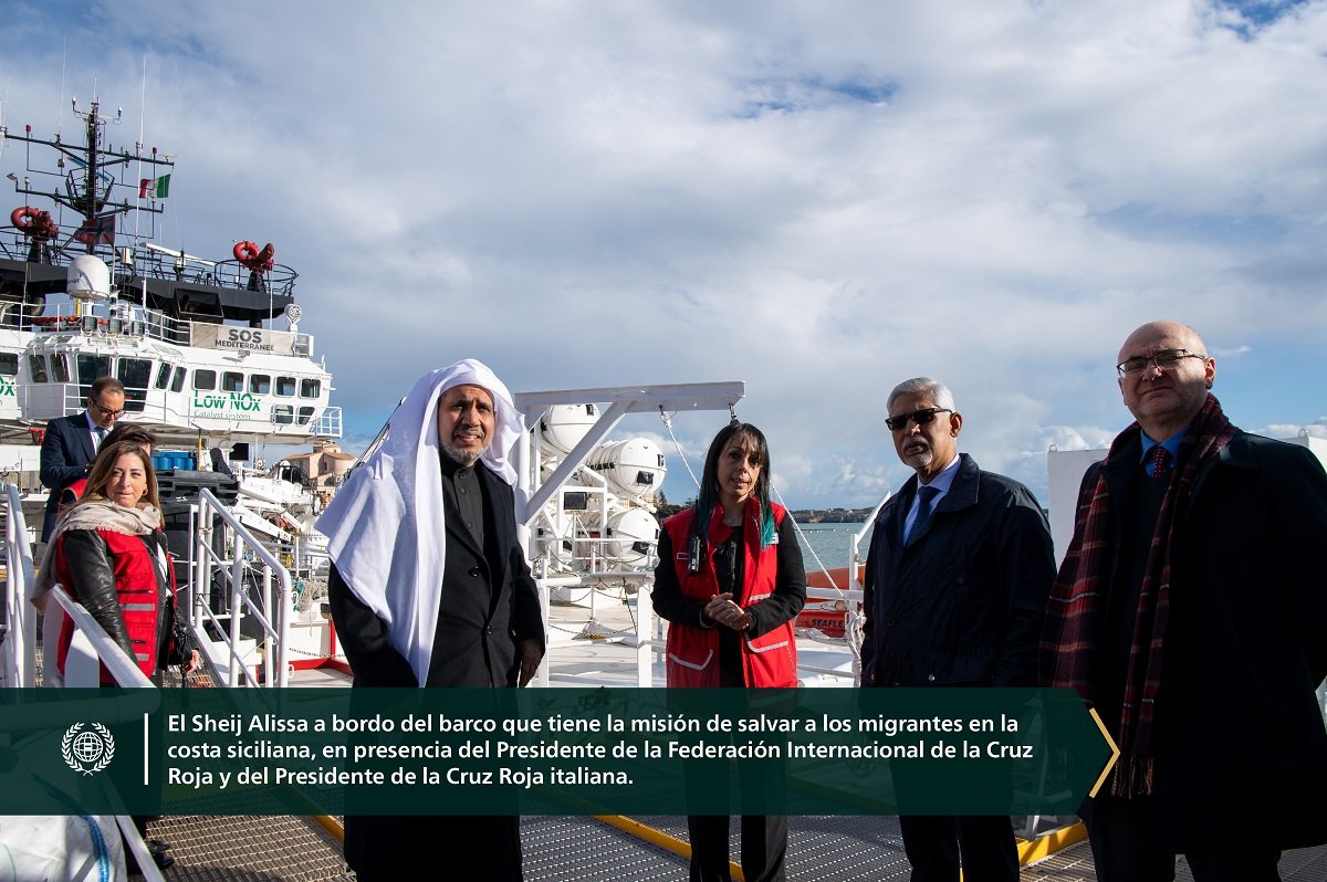 El primer evento de su tipo: Confirmación del acuerdo de asociación estratégica a bordo del Ocean Viking, el barco humanitario más famoso del mundo: