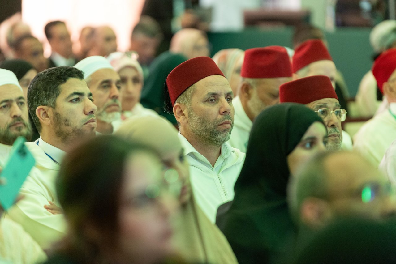 برعاية جلالة ملك المغرب وبتعاون بين رابطة العالم الإسلامي والرابطة المحمدية لعلماء المغرب   د. العيسى يدشن المؤتمر الدولي "الايمان في عالم متغير"
