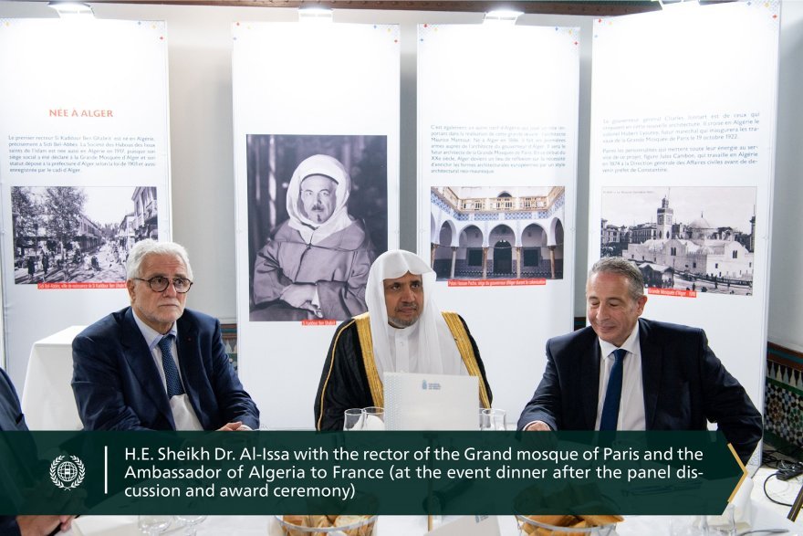 His Excellency Sheikh Dr. Mohammed Al-Issa took part in a panel, hosted by The Grand Mosque in Paris